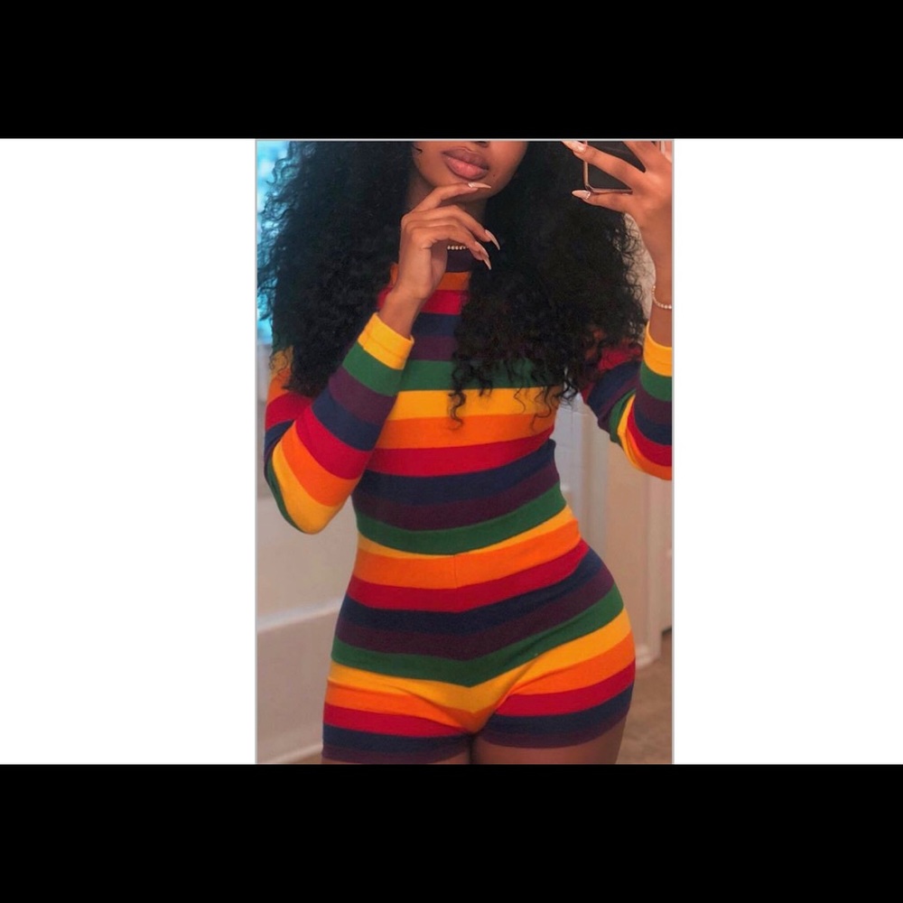 Rainbow onesie🌈